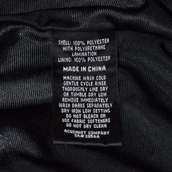 Dryjoys by FootJoy Black Rain Jacket size XL - Picture 7 of 7